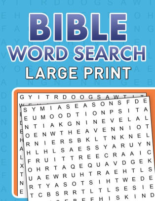 Bible Word Searches Large Print by Barbour Books, Paperback | Barnes ...