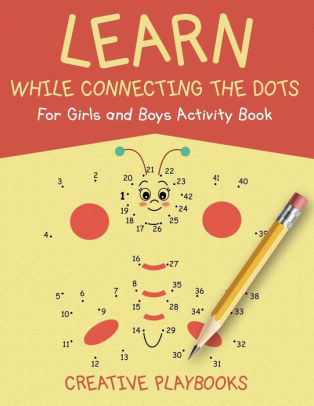 Learn While Connecting The Dots For Girls And Boys Activity Bookpaperback - 