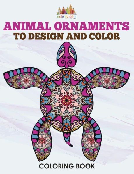 Animal Ornaments to Design and Color Coloring Book