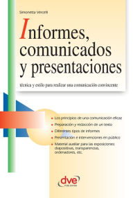 Title: Informes, comunicados y presentaciones, Author: Simonetta Vercelli