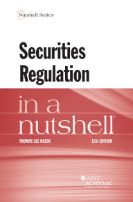 Title: Securities Regulation in a Nutshell, Author: Thomas Hazen