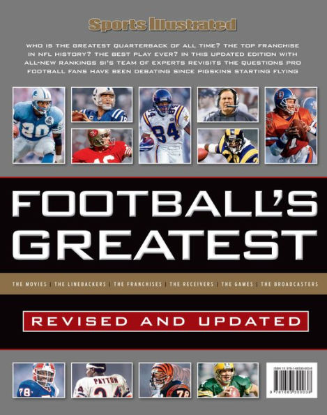 Sports Illustrated Football's Greatest Revised and Updated: Sports Illustrated's Experts Rank the Top 10 of Everything
