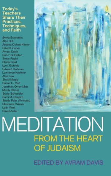 Meditation from the Heart of Judaism: Today's Teachers Share Their Practices, Techniques, and Faith