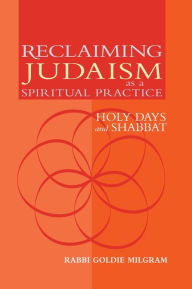 Title: Reclaiming Judaism as a Spiritual Practice: Holy Days and Shabbat, Author: Goldie Milgram