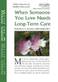 Title: When Someone Needs Long-Term Care -12 Pk, Author: Jewish Lights Publishing