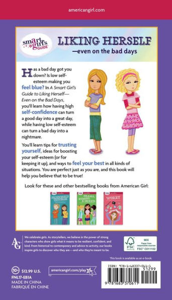 A Smart Girl's Guide: Liking Herself: Even on the Bad Days