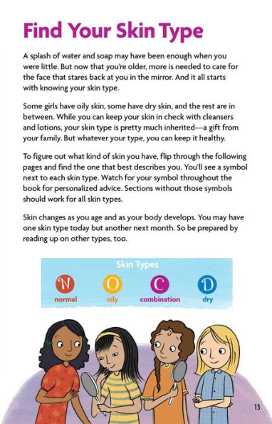 The Skin & Nails Book: Care & Keeping Advice for Girls