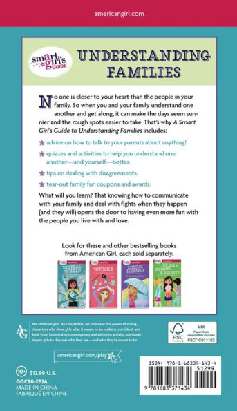 Smart Girl's Guide: Understanding Families: Feelings, Fighting, & Figuring It Out