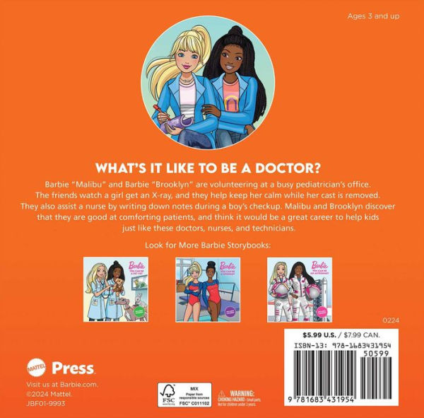 Barbie: You Can Be A Doctor