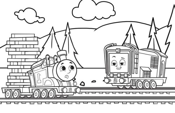 Thomas & Friends: Giant Coloring Book