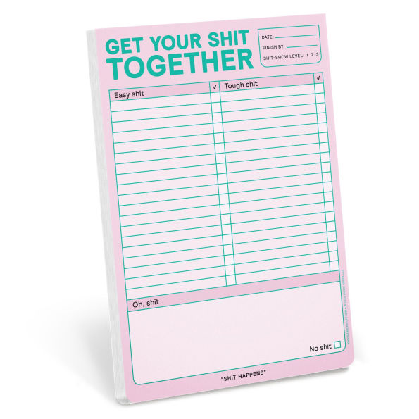 Get Your Shit Together Pad (Pastel Edition)