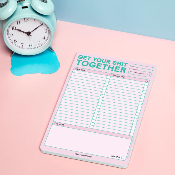 Get Your Shit Together Pad (Pastel Edition)
