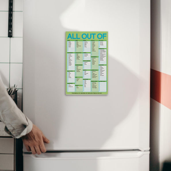 All Out Of Pad with Magnet (Pastel Version)