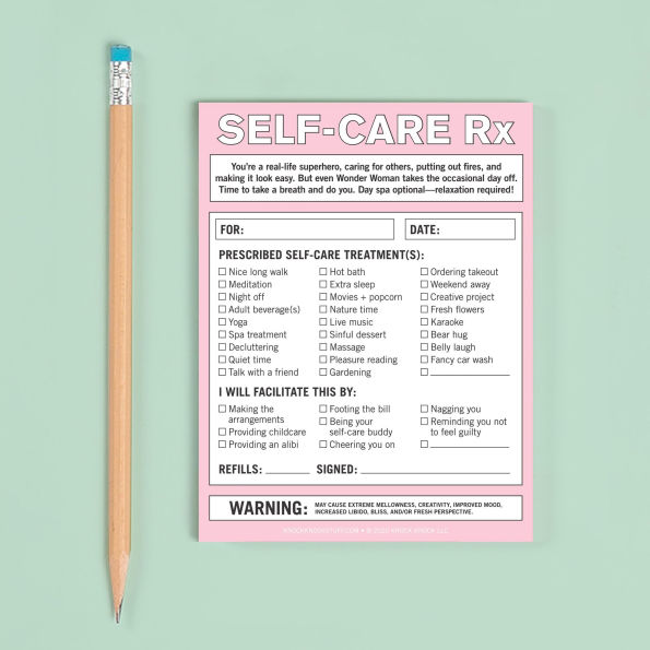 Self-Care RX Nifty Note