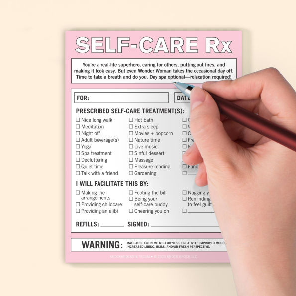 Self-Care RX Nifty Note