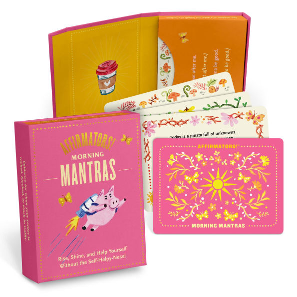 Affirmators! Mantras Morning Day Affirmation Cards Deck (30 Cards)