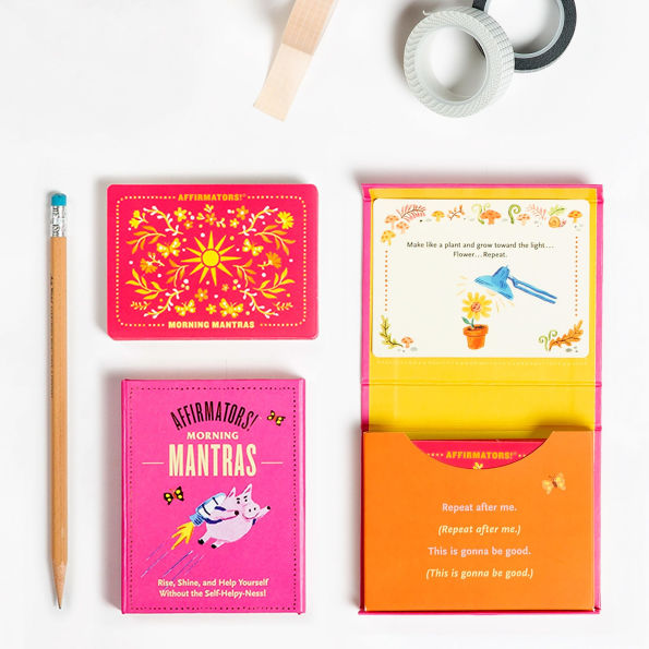 Affirmators! Mantras Morning Day Affirmation Cards Deck (30 Cards)