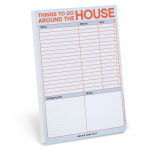 Alternative view 1 of Things to Do Around the House Notepad with Magnet (Pastel Edition)