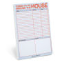 Things to Do Around the House Notepad with Magnet (Pastel Edition)