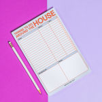 Alternative view 2 of Things to Do Around the House Notepad with Magnet (Pastel Edition)