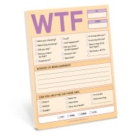 Title: WTF Nifty Note Pad (Pastel Version)