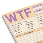 Alternative view 4 of WTF Nifty Note Pad (Pastel Version)