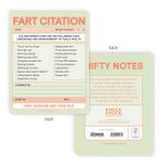 Alternative view 5 of Fart Citation Nifty Note Pad