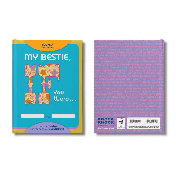 My Bestie, If You Were Fill-In-The-Blank Book - A Personalized Gift Book For A Friend