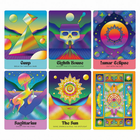 Cosmic Dreamscape Astrology Oracle Deck: 72 Cosmic Cards for Daily Guidance Inspired by the Mystical Practice of Astrology