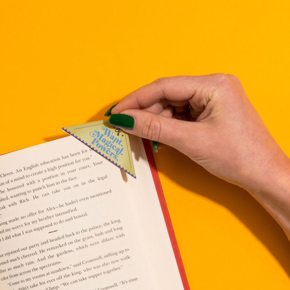 Fantasy Lovers Bookmark Corners, Set of 3 Unique Cardstock Bookmarks