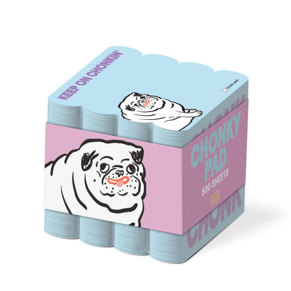 Keep On Chonkin' Chonky Note: Cube Notepad