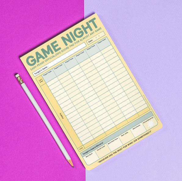 Game Night Pad