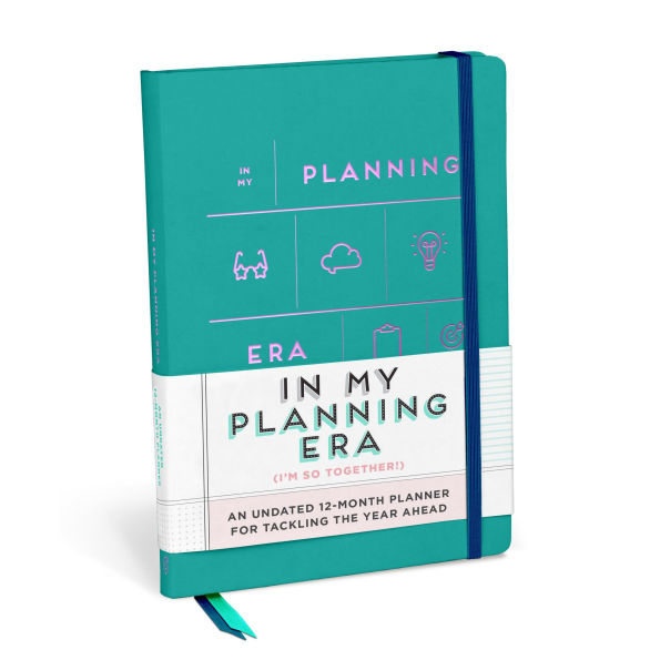 In My Planning Era Large Hardcover Planner: Undated 12-Month Planner