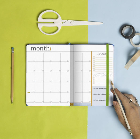 Keepin' It Kinda, Sorta Together Large Hardcover Planner: Undated 12-Month Planner