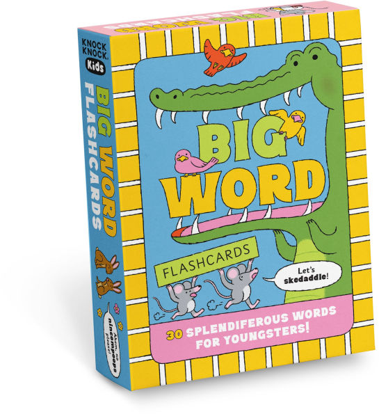 Big Word Flashcards for Kids: 30 Splendiferous Words for Youngsters