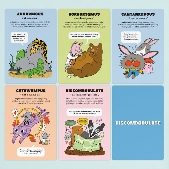 Big Word Flashcards for Kids: 30 Splendiferous Words for Youngsters