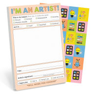 Title: I'm an Artist! Playtime Pad with Sticker Sheet, Author: Knock Knock Kids