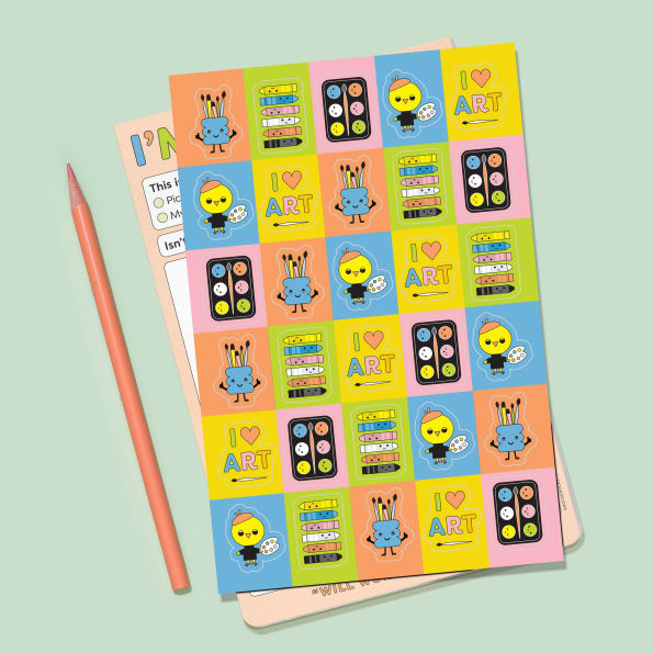 I'm an Artist! Playtime Pad with Sticker Sheet