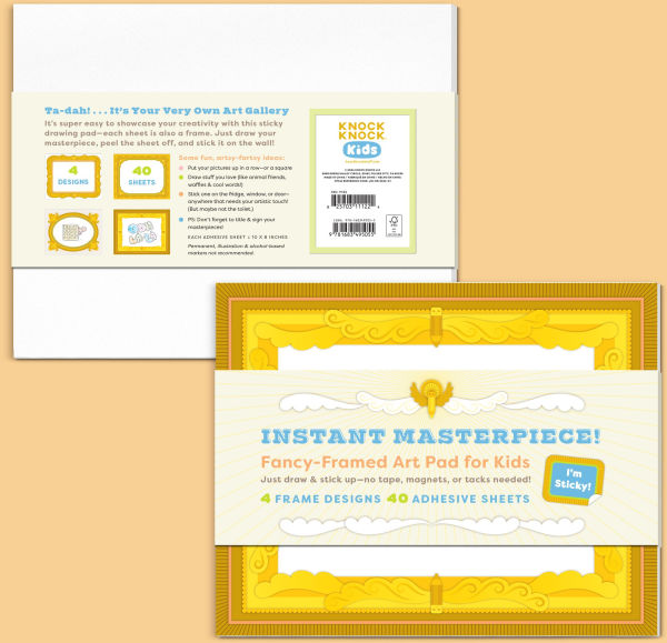 Instant Masterpiece! Sticky Art Pad