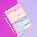 Alternative view 5 of AM/PM Routine Pad - Morning Routine and Evening Routine Tracker Pad