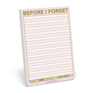 Title: Before I Forget Great Big Sticky Note, Author: Knock Knock