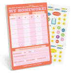 Alternative view 1 of My Homework Weekly Tracker Pad Can-Do Pad with Sticker Sheet