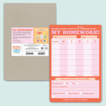 Alternative view 3 of My Homework Weekly Tracker Pad Can-Do Pad with Sticker Sheet