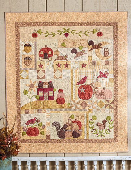 Pumpkin Hill: Applique a Whimsical Quilter's Tale