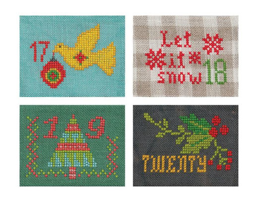 Cross Stitch Christmas Countdown 24 Mini Stockings By Susan Ache Paperback Barnes Noble