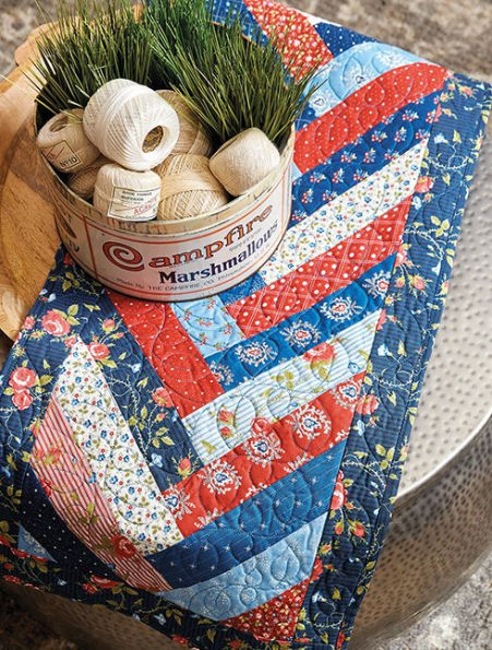 Pat Sloan's Tantalizing Table Toppers: A Dozen Eye-Catching Quilts to Perk Up Your Home