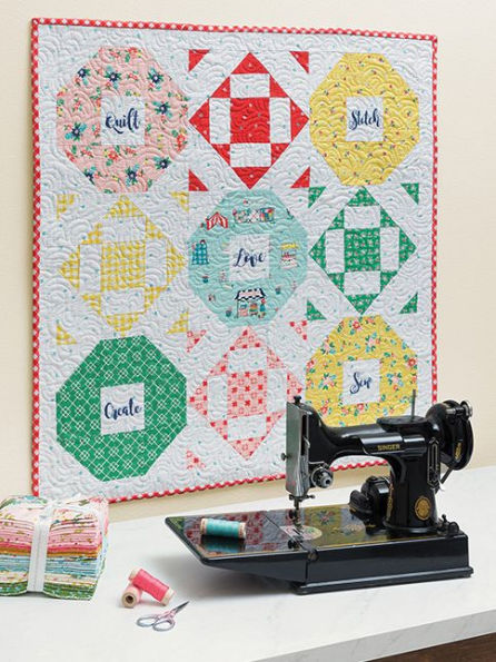 Make It Mini: 13 Small Quilts with a Splash of Embroidery