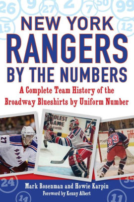 ny rangers jersey numbers