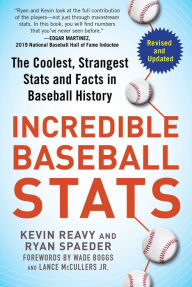 Title: Incredible Baseball Stats: The Coolest, Strangest Stats and Facts in Baseball History, Author: Kevin Reavy