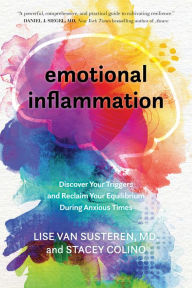 Free downloads of text books Emotional Inflammation: Discover Your Triggers and Reclaim Your Equilibrium During Anxious Times by Lise Van Susteren MD, Stacey Colino (English literature) 9781683644552